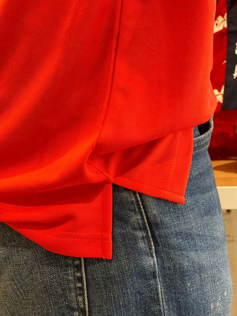 [深丘福德宮]簡約印刷短袖POLO衫 