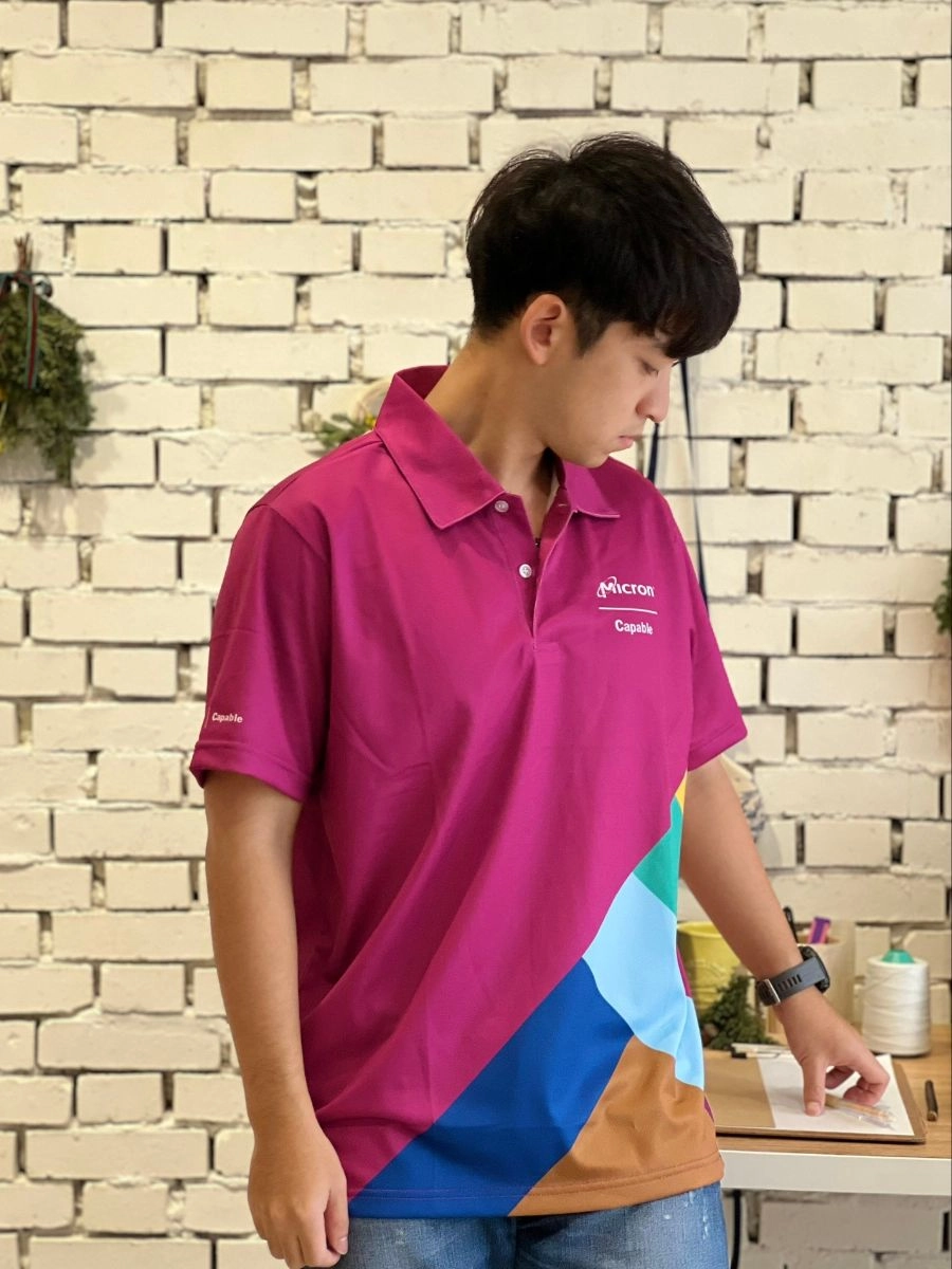 [MICRON]短袖全昇華POLO衫