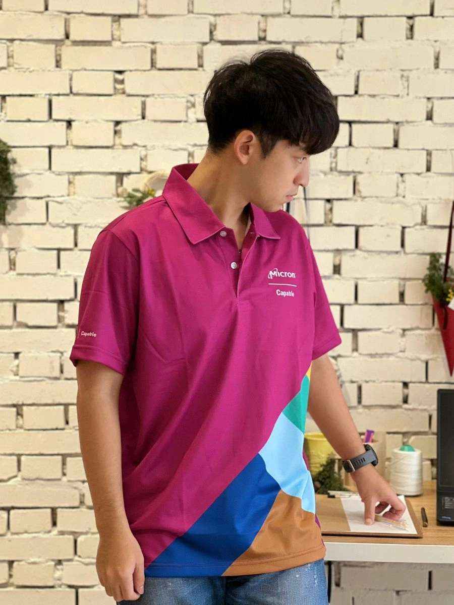 [MICRON]短袖全昇華POLO衫