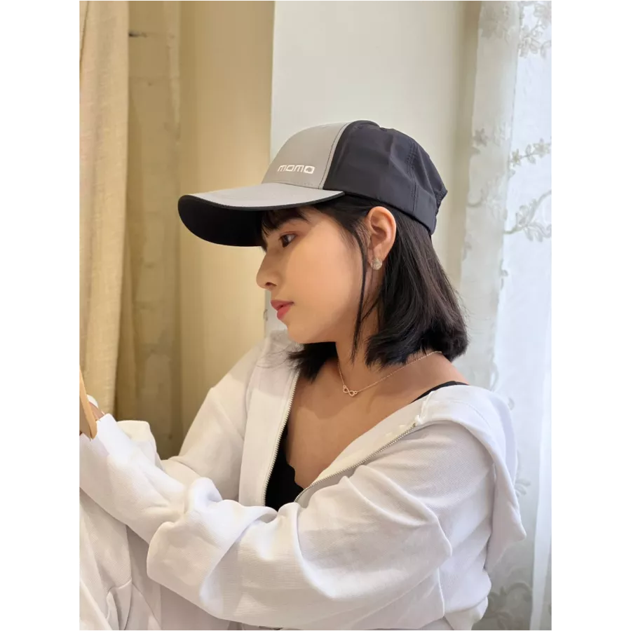 [MOMO]設計剪接印刷帽