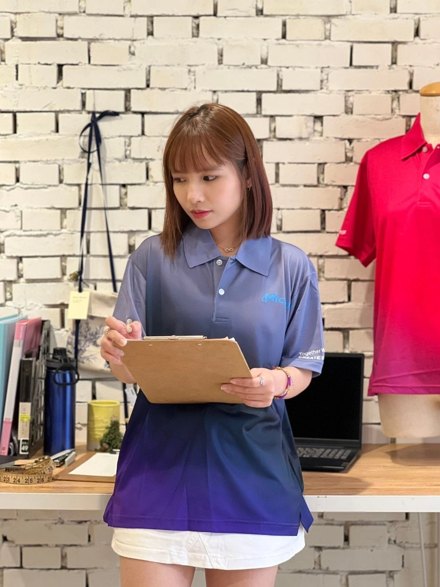 [MICRON]昇華漸層POLO衫 