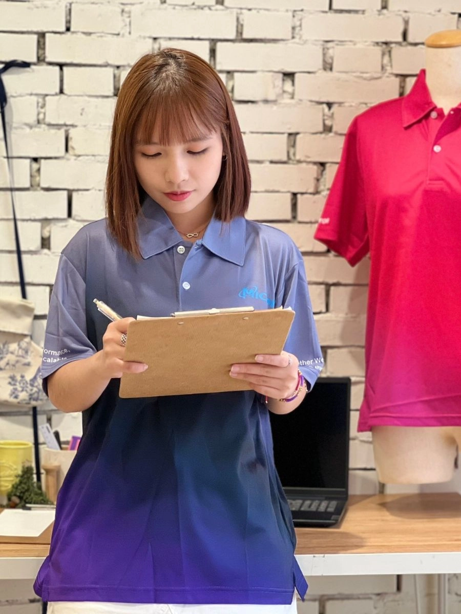 [MICRON]昇華漸層POLO衫 