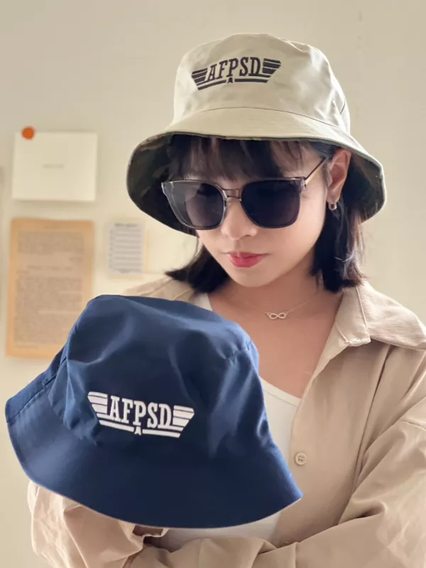 【TOPGUN】迷彩雙色電繡漁夫帽