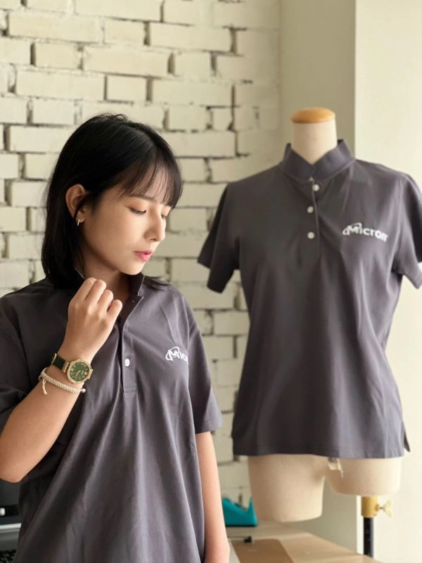 [MICRON]立領設計款POLO衫