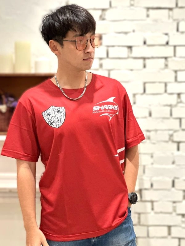 [海山手球隊]全昇華排汗圓T