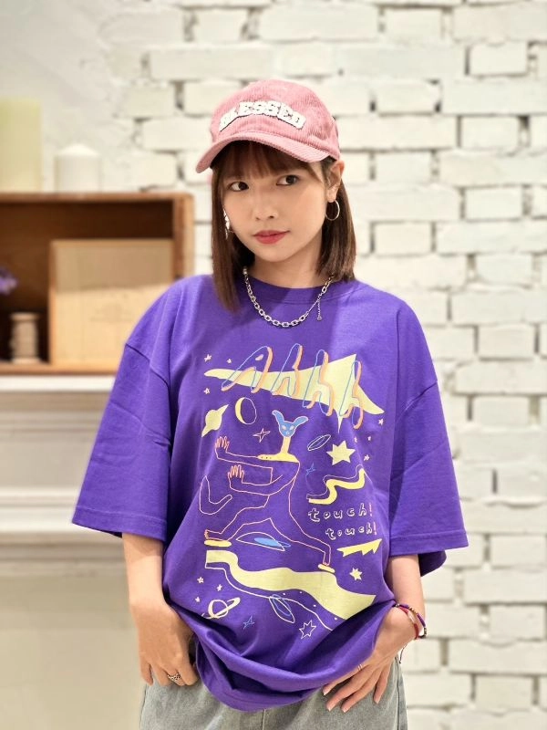 [山姆與傑克]印刷周年紀念圓T 