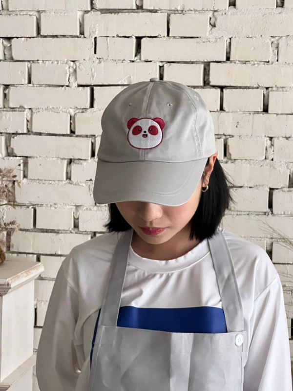 [Poodpanda]電繡可愛老帽