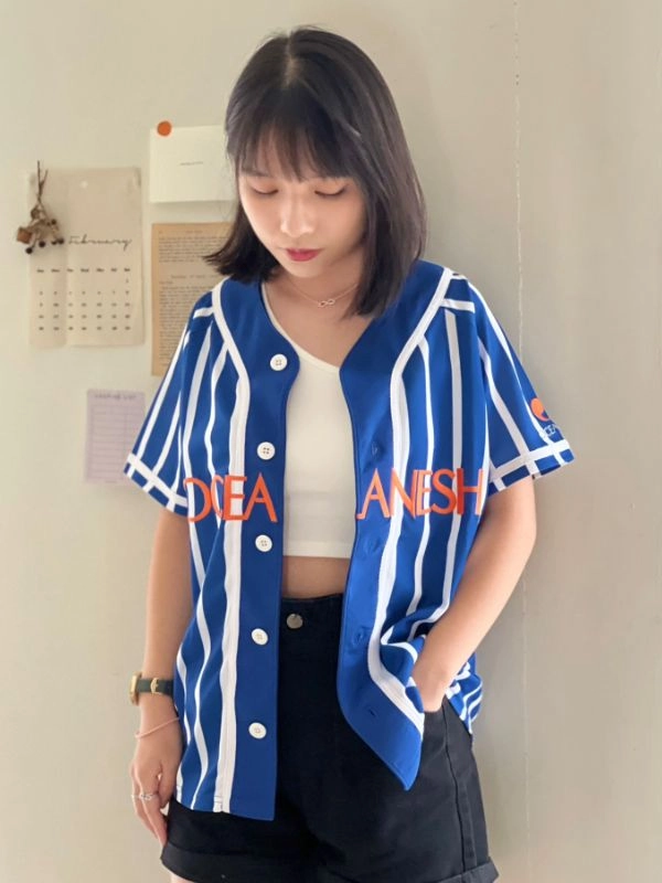 [我鮮你食]電繡昇華棒球衣 