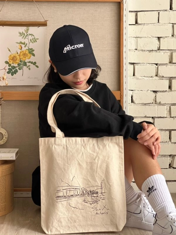 [鶯歌區公所]單色印刷帆布肩背袋