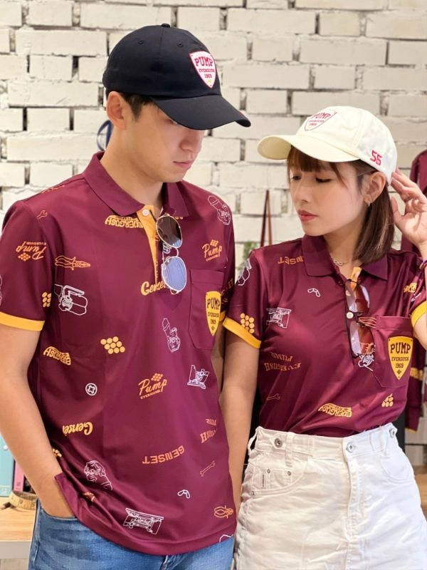 [PUMP經濟]全昇華電繡POLO衫