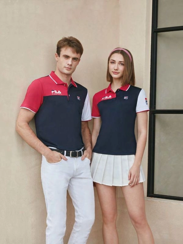 F491193撞色拼接POLO 衫